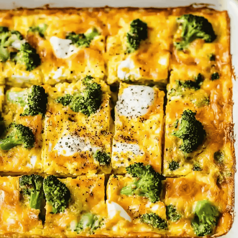 Egg, Greek Yogurt & Veggie Bake