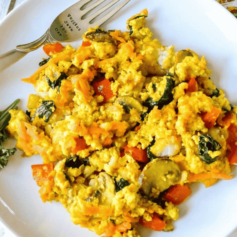 Protein-Packed Tofu Breakfast Casserole