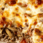 Ground Beef Zucchini Casserole recipe
