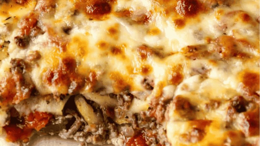 Ground Beef Zucchini Casserole recipe
