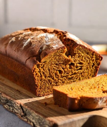 Brown Butter Pumpkin Bread