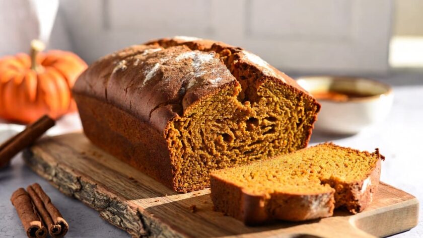 Brown Butter Pumpkin Bread