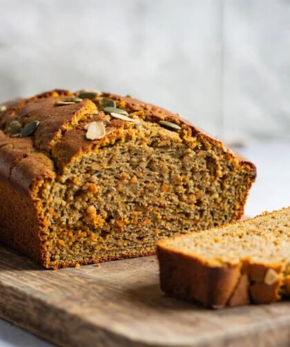 Gluten-Free Pumpkin Bread with Almond Flour