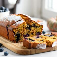 Pumpkin Blueberry Bread Recipe
