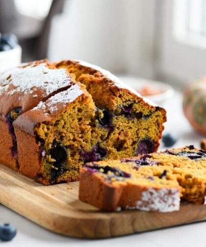 Pumpkin Blueberry Bread recipe
