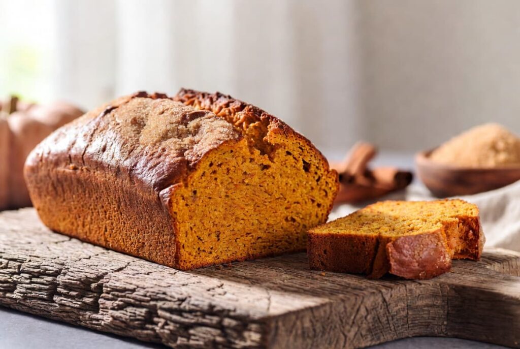 Pumpkin Coconut Sugar Bread recipe