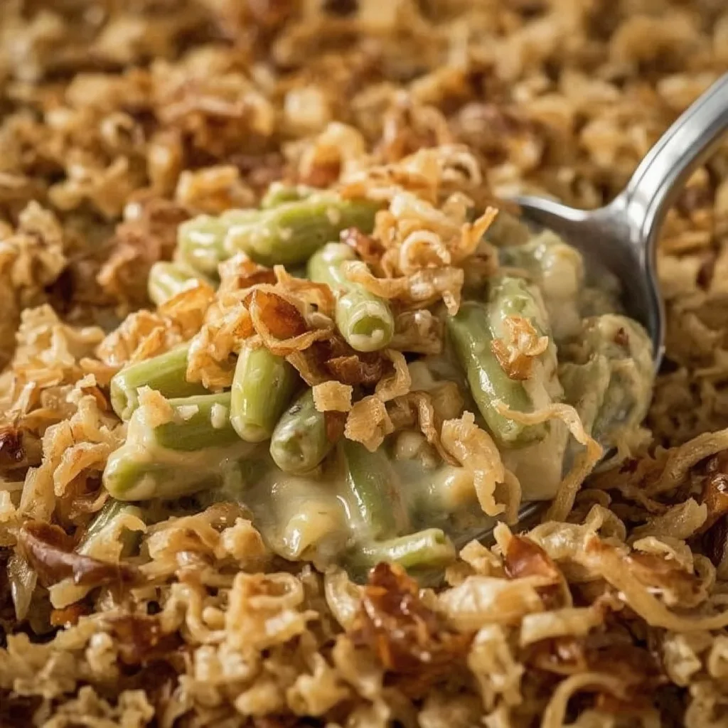 Cheesy Green Bean Casserole