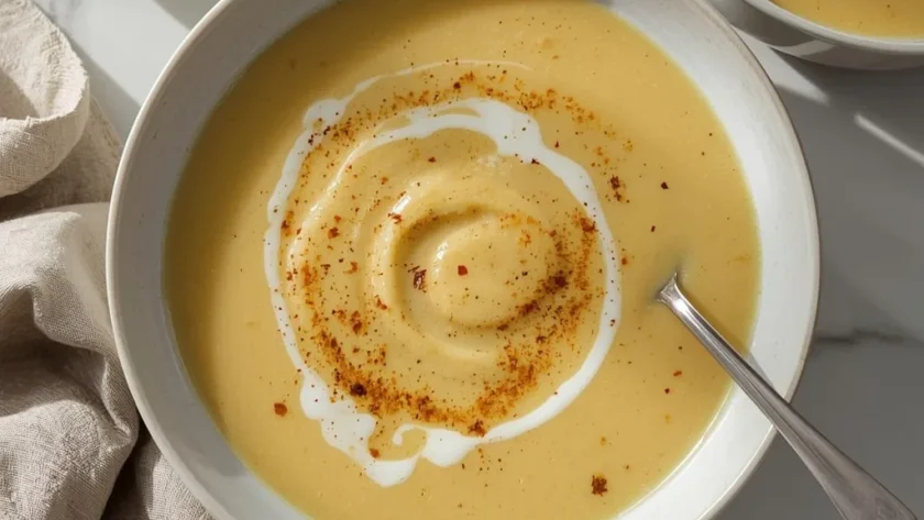 Creamy Spiced Parsnip Soup