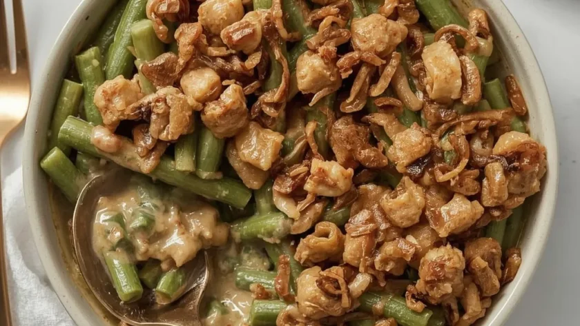 Crockpot Green Bean Casserole