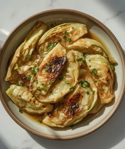 Garlic Butter Melting Cabbage