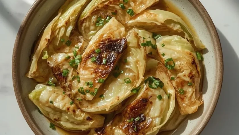 Garlic Butter Melting Cabbage
