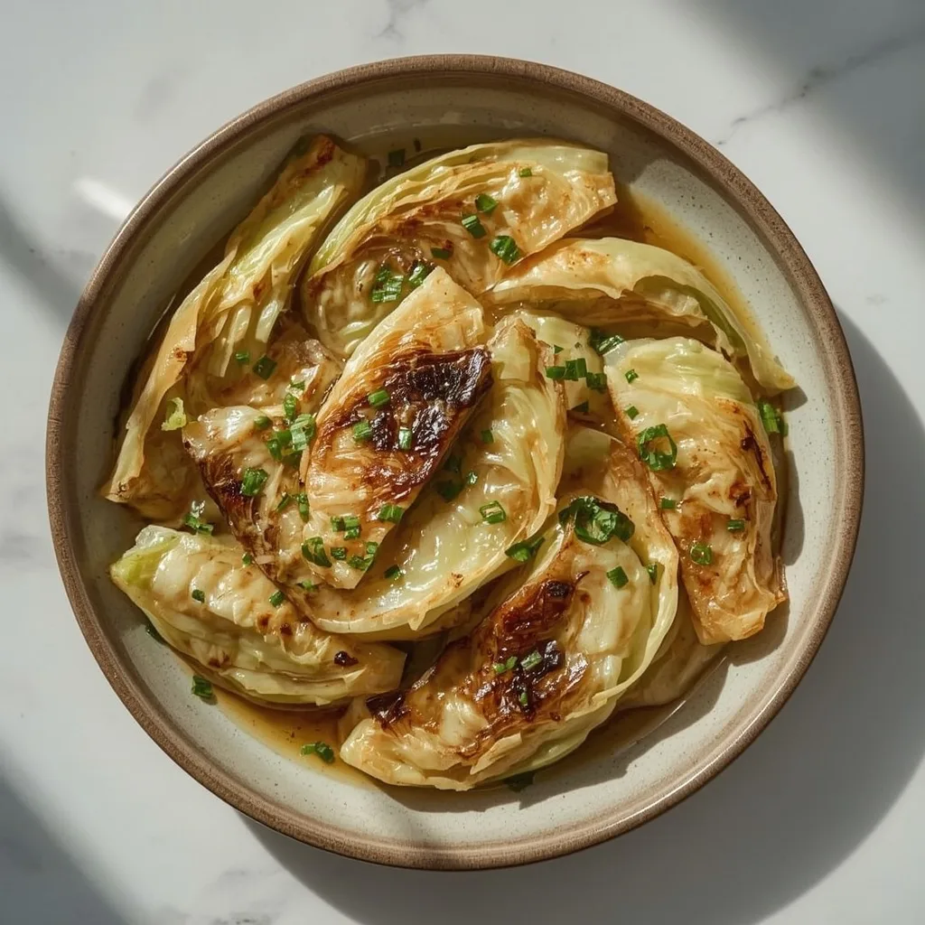 Garlic Butter Melting Cabbage