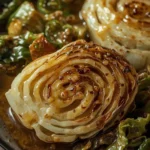 Garlic Butter Melting Cabbage - recipe card