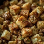 Gordon Ramsay Apple and Sausage Stuffing - recipe card
