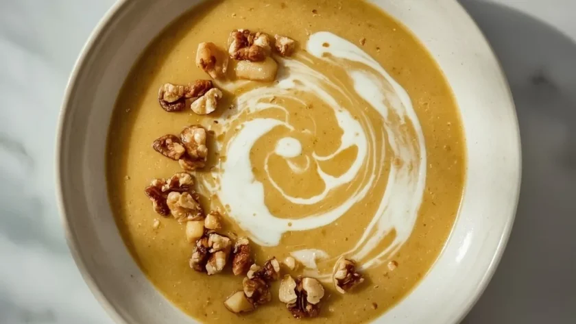 Gordon Ramsay Celeriac and Apple Soup with Walnuts