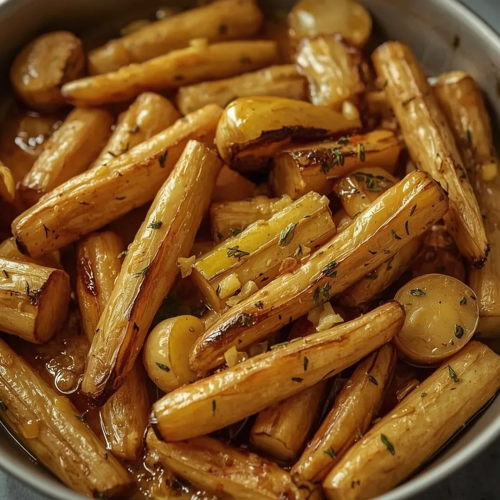 Gordon Ramsay Honey Roasted Parsnips
