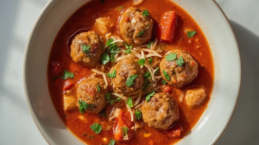 Gordon Ramsay Spicy Meatball Soup