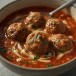 Gordon Ramsay Spicy Meatball Soup - recipe card