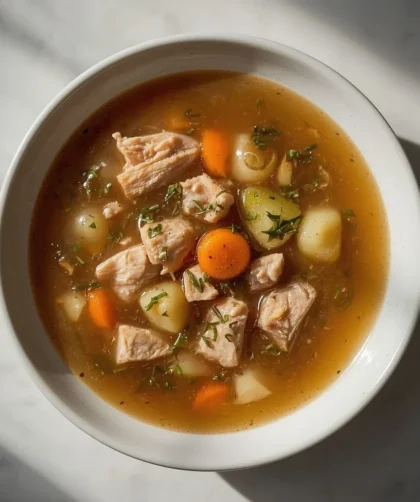 Gordon Ramsay Turkey Carcass Soup