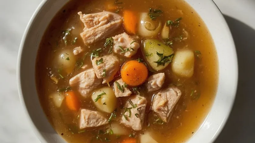 Gordon Ramsay Turkey Carcass Soup