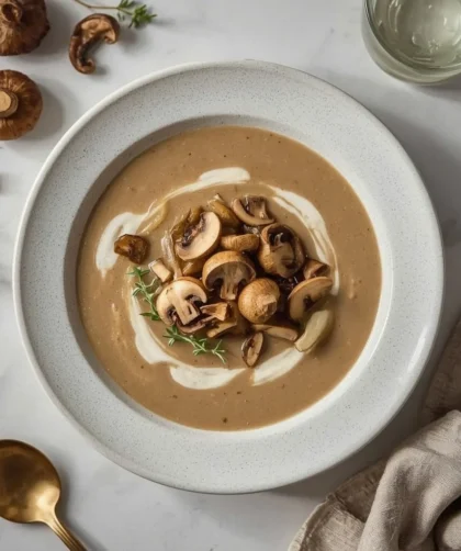 Gordon Ramsay Wild Mushroom and Chestnut Soup