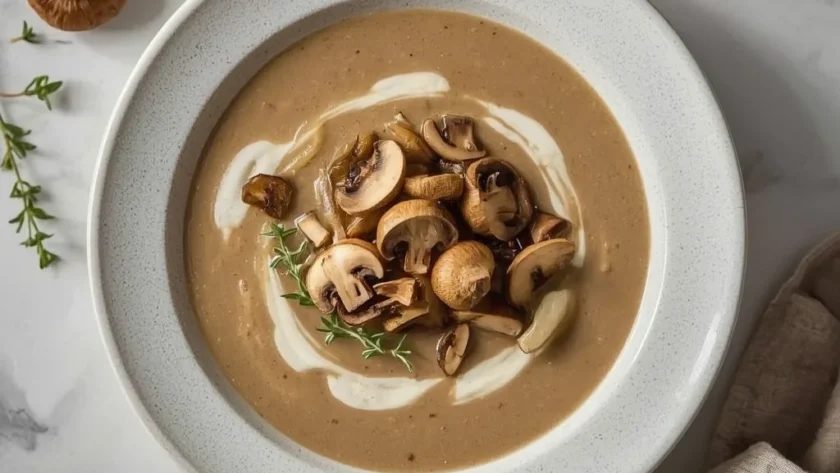 Gordon Ramsay Wild Mushroom and Chestnut Soup