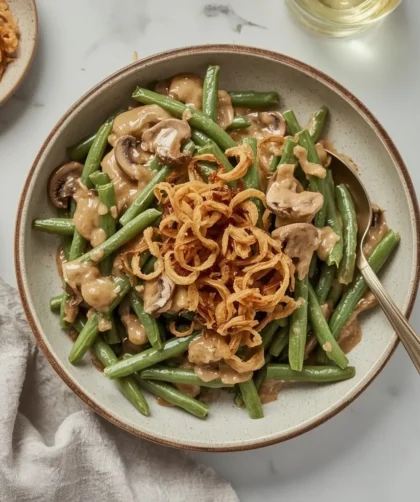 Green Bean Casserole from Scratch