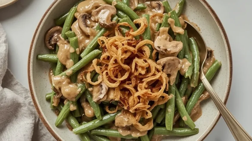 Green Bean Casserole from Scratch