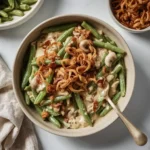 Green Bean Casserole with Cream Cheese