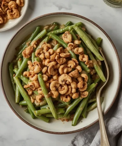 Homemade Green Bean Casserole