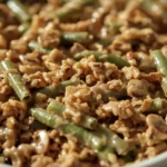 Homemade Green Bean Casserole - recipe card