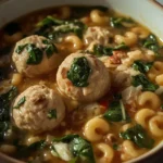 Italian Wedding Soup - recipe card