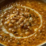 Lebanese Lentil Soup (Shorbat Adas) - recipe card
