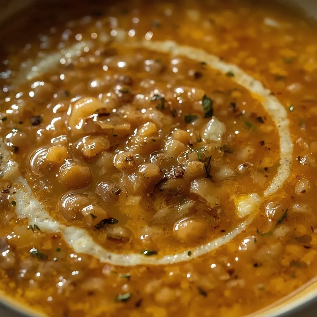 Lebanese Lentil Soup (Shorbat Adas)