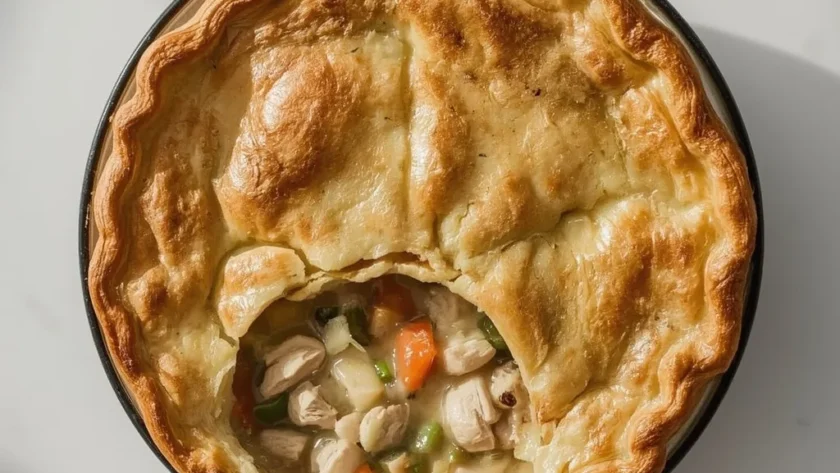 Leftover Turkey Pot Pie
