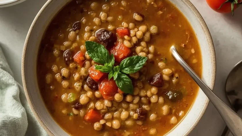 Mediterranean Lentil Soup