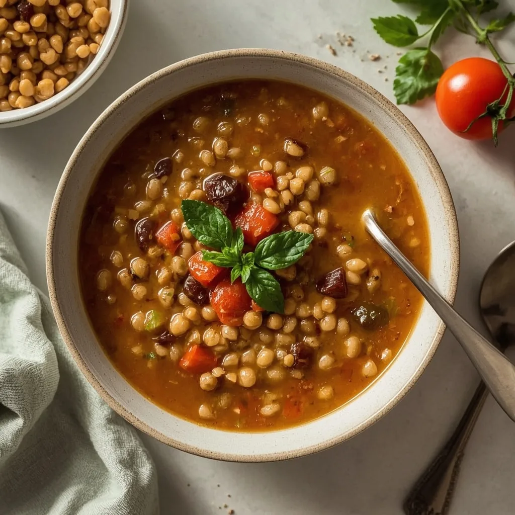 Mediterranean Lentil Soup