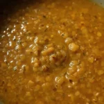Middle Eastern Lentil Soup - recipe card