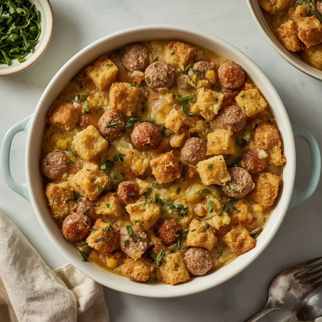 Sausage Cornbread Dressing