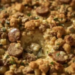 Sausage Cornbread Dressing - recipe card