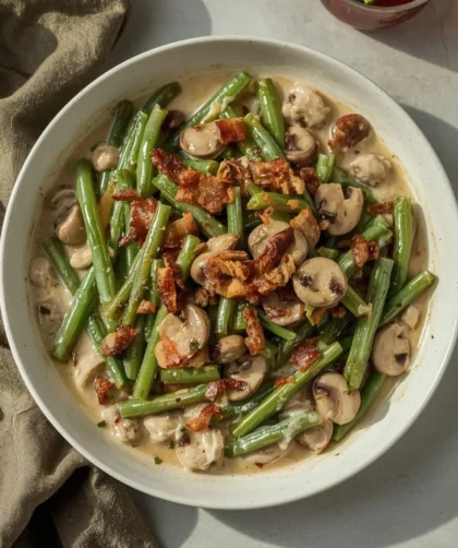 Thanksgiving Green Bean Casserole
